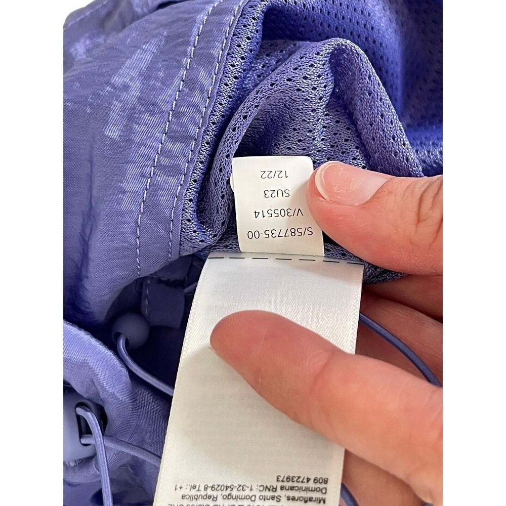 Athleta Women's Size L Purple Arrival Jacket Color Dark Adonis NWOT Lightweight - Picture 10 of 14